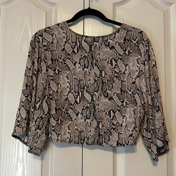 Shade & Shore Animal Print Cover up Set Size Small - Picture 3 of 16